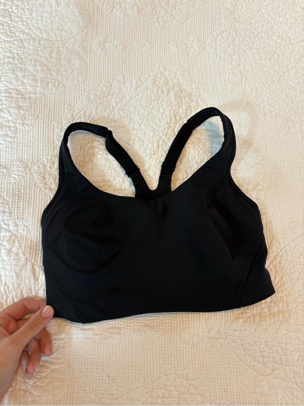 lululemon athletica Black Supportive Sports Bra